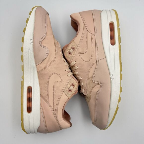 Nike Air Max 1 Premium Particle Beige Pink Women’s 10 454746-206 - Picture 9 of 11